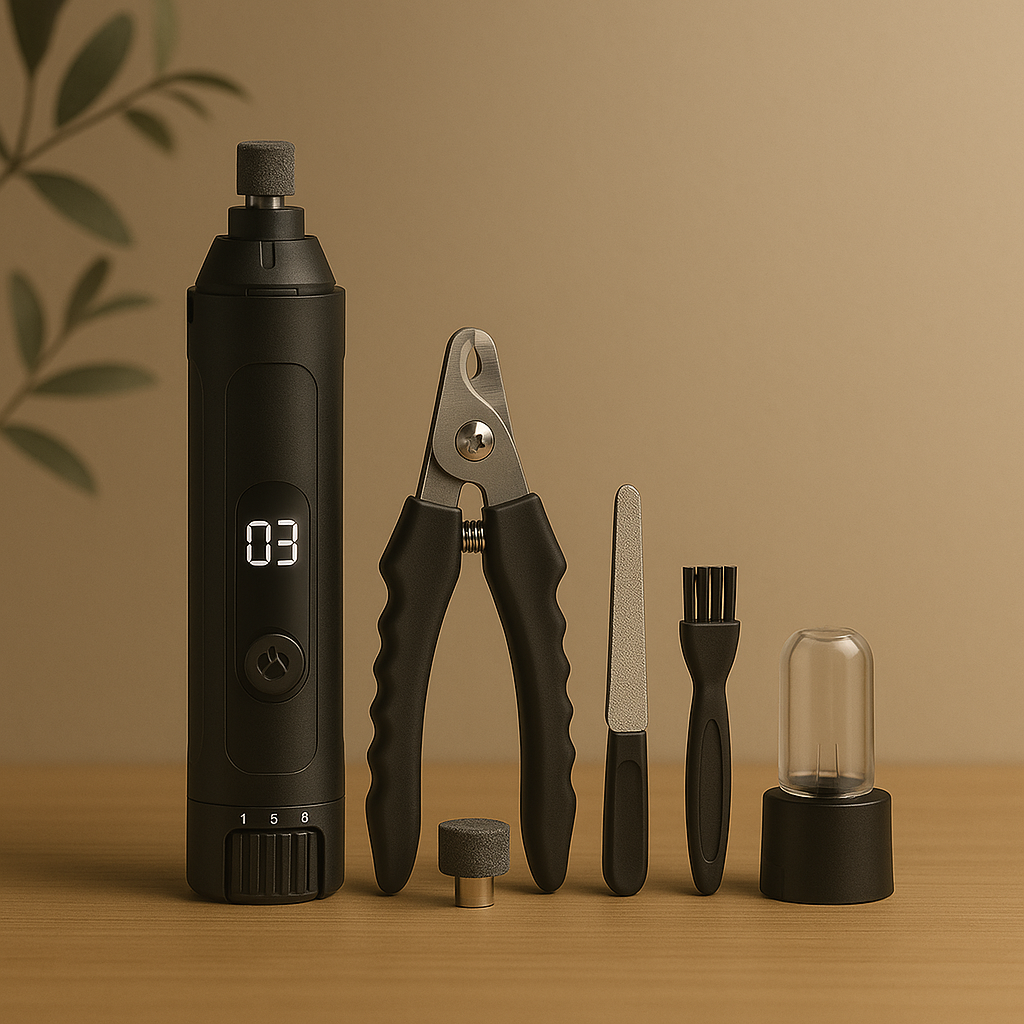 GentleTrim Pet Nail Grinder Kit – Quiet, Precise & Stress-Free Grooming