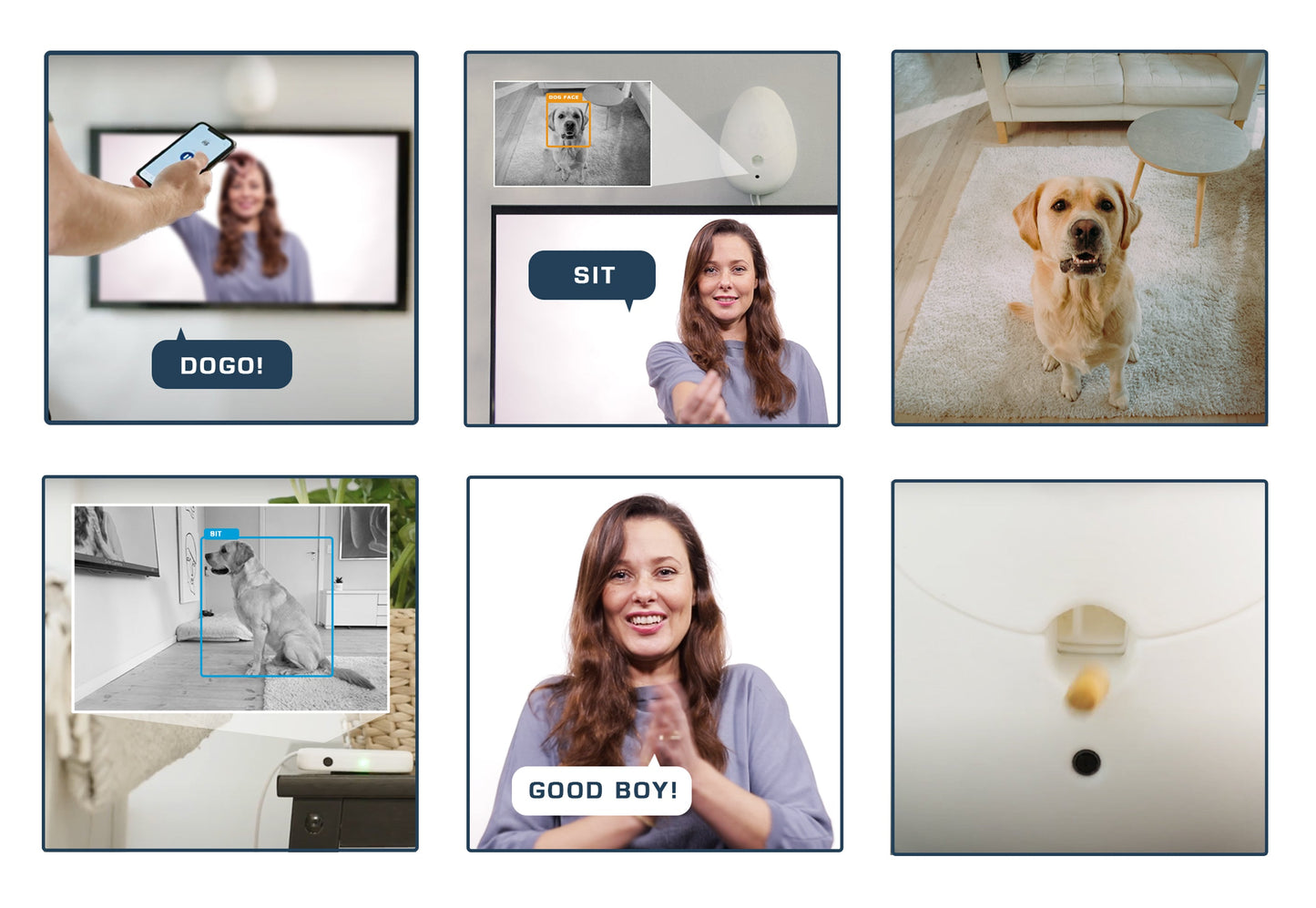 Smart Play Intelligent Dog Enrichment Hub — Brain-Boosting Mental Challenge Treat Game with Sound Desensitization Training