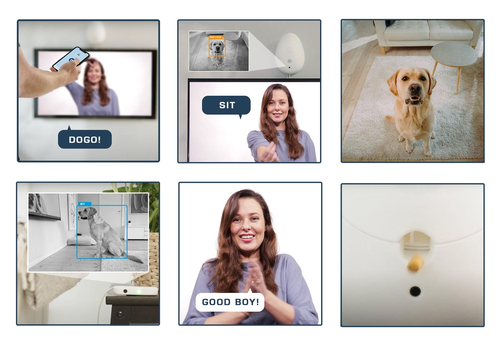 Smart Play Intelligent Dog Enrichment Hub — Brain-Boosting Mental Challenge Treat Game with Sound Desensitization Training